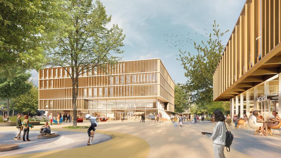 WillyHellpachSchule / Campushaus Heidelberg h4a Gessert Randecker